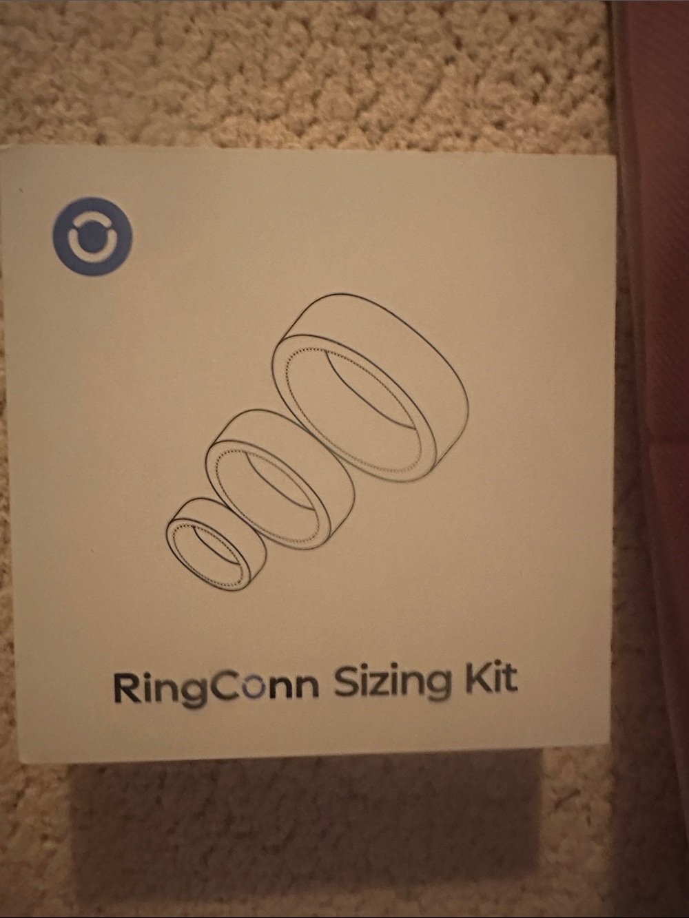 On Running Black Ring Sizing Set